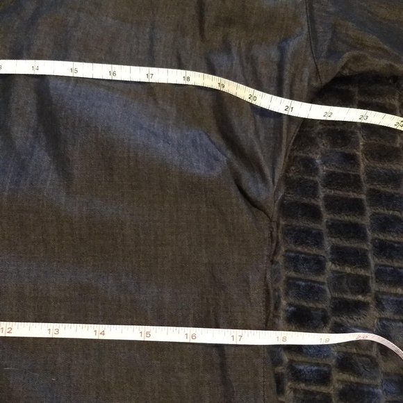 vintage y2k Nau dark wash chambray shirtdress EUC 🎈HOST PICK 🎈 - Picture 9 of 9